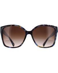 Michael Kors - Square Bright Tortoise Gradient Mk2201 Malia - Lyst
