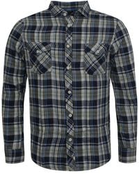 Ben Sherman - Slim Fit Overhemd Navy - Lyst