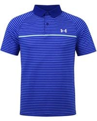 Under Armour - Iso-Chill Hollen Stripe Golf Polo Shirt - Lyst