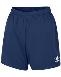 Umbro - Ladies Club Logo Shorts - Lyst