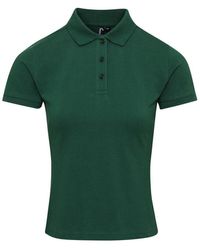 PREMIER - Ladies Coolchecker Plus Polo Shirt (Bottle) - Lyst