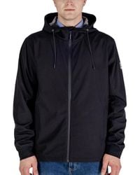Aquascutum - Active Hooded Stretch Windbreaker Jacket - Lyst