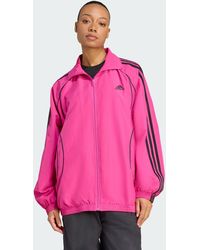 adidas - Teamgeist Adicolor Oversized Woven Track Top - Lyst
