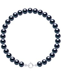 Ateliers Saint Germain - Bracelet Of Real Cultured Freshwater Pearls Semi Round 5-6 Mm - Lyst