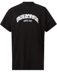 Balenciaga - Back Flip Logo T-Shirt - Lyst