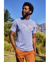 Mountain Warehouse - 'Ocean Drive' Graphic T-Shirt Sun Protection Breathable Everyday Tee Cotton - Lyst