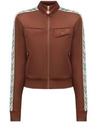 CASABLANCA - Laurel Track Top Jackets - Lyst