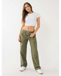 TRUE RELIGION - Military Single Needle Cargo Pant - Lyst