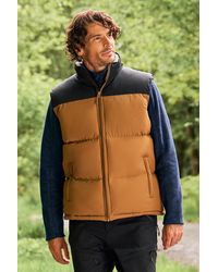 Mountain Warehouse - 'Rock' Borg Padded Gilet Water Resistant Sleeveless Jacket - Lyst
