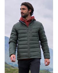Mountain Warehouse - 'Trail' Extreme Down Jacket Water Resistant Full Zip Puffer Winter Coat Polyamide - Lyst