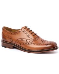 Chapman & Moore - Oxford Brogue Leather Burnish Shoes - Lyst