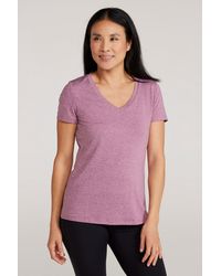 Mountain Warehouse - 'Vitality' V Neck Tee Quick Wicking Comfy T-Shirt - Lyst