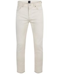 BOSS - Denim 5 Pockets Jeans - Lyst