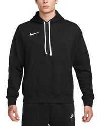 Nike - Fleece Hoodie Long Sleeve Swoosh Pullover Soccer Hoody - Lyst