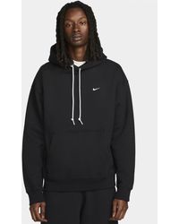 Nike - Solo Swoosh Fleece Pullover Hoodie - Lyst