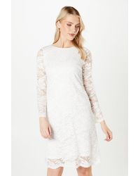 PRINCIPLES - 3/4 Sleeve Lace Dress - Lyst