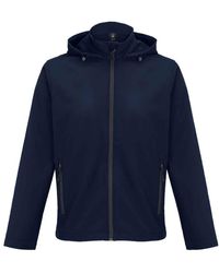 Sol's - Race Hooded Soft Shell Jacket (French) - Lyst