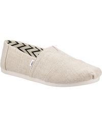 TOMS - Alpargata Jute Undyed Espadrilles Canvas - Lyst