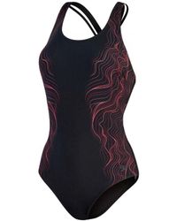Speedo - S Sculpture Calypso Printed Swimsuit - Lyst