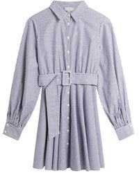 Ted Baker - Ibarra Cotton Shirt Mini Dress - Lyst