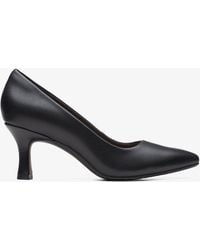 Clarks - Kataleyna Gem Leather Shoes - Lyst