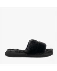 Rocket Dog - Stratus Winette Faux Fur Slide Sandals - Lyst