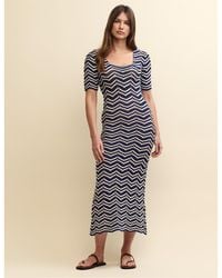 Nobody's Child - Nobodys Ss Scoop Neck Midi T-Shirt Dress - Lyst