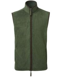 PREMIER - Artisan Fleece Gilet (Moss/ - Lyst