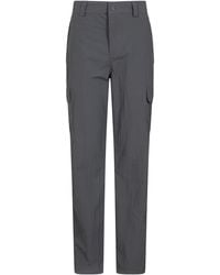 Mountain Warehouse - 'Explore' Cargo Trousers Sun Protection Summer Hiking Pants Polyamide - Lyst