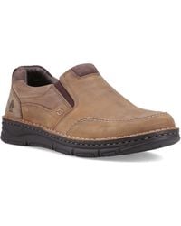 Hush Puppies - Franco Slip On Leather Loafers - Lyst