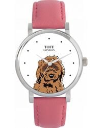 Toff London - Tlws-19705 Ladies Cockapoo Dog Head Watch - Lyst