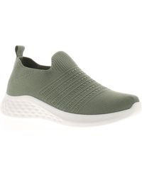 FOCUS BY SHANI - Chunky Trainers Maeve Slip On Textile - Lyst
