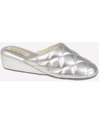 Dunlop - Sybil Quilted Mule Slippers - Lyst