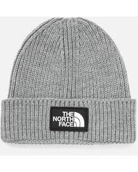 The North Face - Logo Box Beanie Hat - Lyst