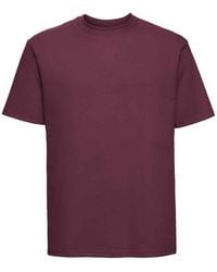 Russell - Ringspun Cotton Classic T-Shirt - Lyst