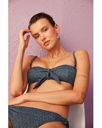 Penti - Claudia Strapless Bikini Top With Bow Detail - Lyst
