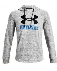 Under Armour - Rival Terry Logo Hoodie - Lyst