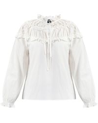 Dreimaster - Blouse Wolwit - Lyst