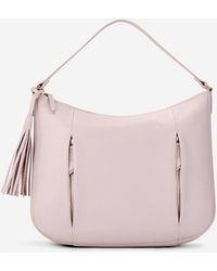 Clarks - Jenna Cross Cream Leather Bags - Lyst
