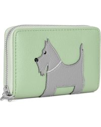 Woodland Leathers - Rfid Purse – Scottie Dog Zip Around Wallet - Lyst