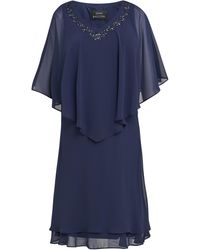Gina Bacconi - Diana V Neck Embellished Dress - Lyst
