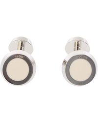 BOSS - Accessories Simony Polished Tone Cufflinks - Lyst