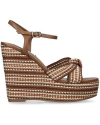 Steve Madden - Leather Aztec Heels - Lyst