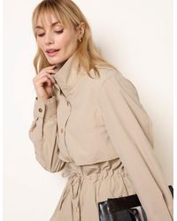 Blue Vanilla - Adjustable Tie Up Light Weight Jacket - Lyst