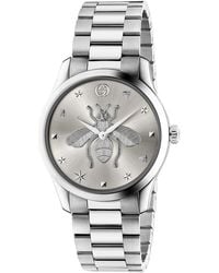 Gucci - Ya1264126 G-timeless Strainless Steel Watch - Lyst