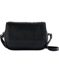 Ted Baker - Ted Bake Stalina Stitch Detail Camera Bag Leather - Lyst