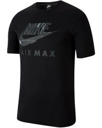 Nike - Air Max Graphic Print T Shirt Cotton - Lyst