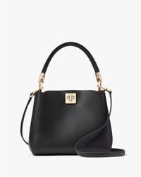 Kate Spade - Phoebe Refined Grain Leather Small Top Handle Satchel - Lyst