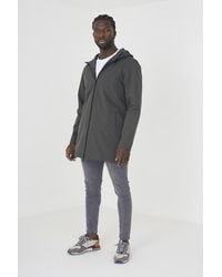 Brave Soul - 'Nik' Zip Through Mac - Lyst