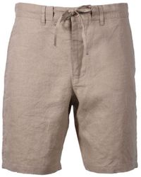 GANT - Relaxed Linen Ds Shorts Dry Sand - Lyst